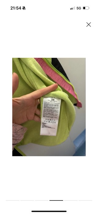 Giacca Elisabetta Franchi rosa e nera