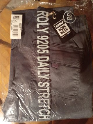 Pantalones de trabajo Roly Talla 38