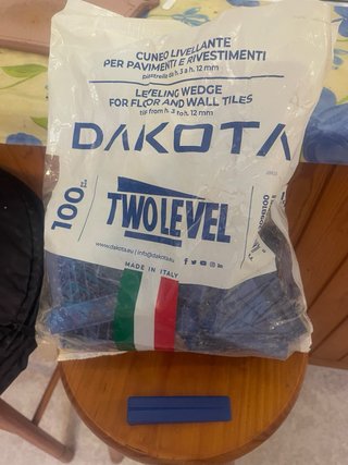 Piezas de solado o alicatado, para hacer una ñapa