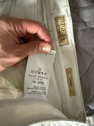 Pantaloni Guess Uomo Bianco