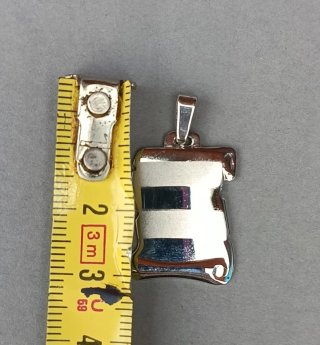 Colgante Pergamino Plata