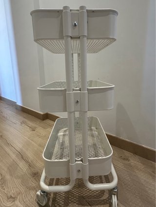 Carro Raskog 3 bandejas con ruedas de Ikea