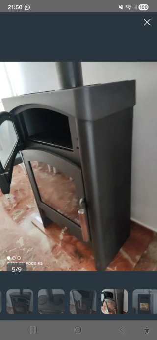 Chimenea de leña Austro Flamm