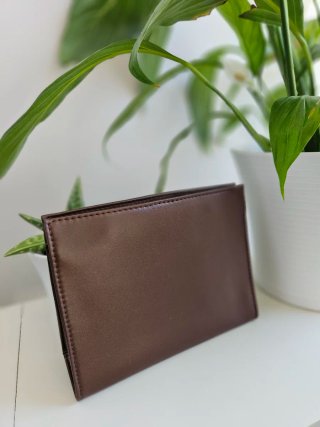 Neceser YSL Pelle Marrone