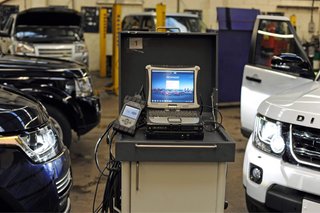 Consumo Batería Land Rover Jaguar diagnosis electr