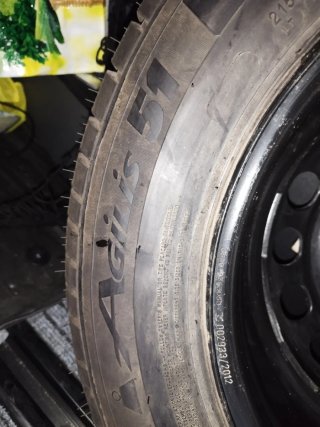 Rueda Michelin Agilis 51 215/65R16C