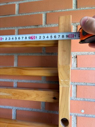 Espaldera de madera . Perfecto estado. No regateo