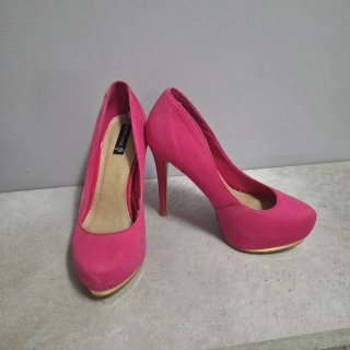 Zapatos de tacón Blanco Talla 36