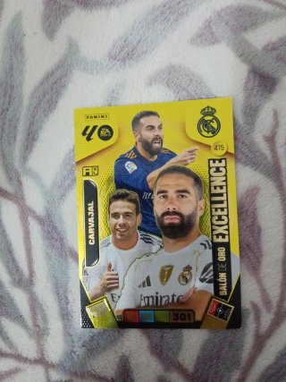 Carta Fútbol Panini Real Madrid Carvajal