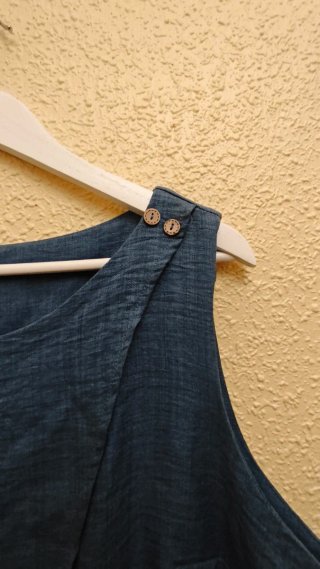Conjunto Emery Rose Pantalón y Top Azul XXL