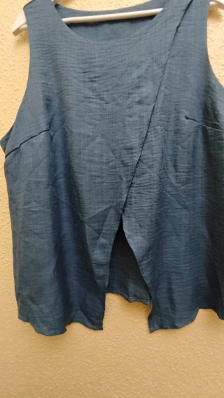 Conjunto Emery Rose Pantalón y Top Azul XXL