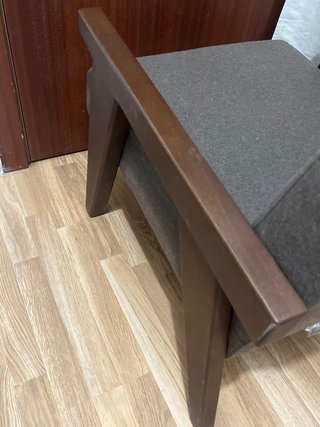 Butaca Zara Home Nogal Tapizada No hago envios!!