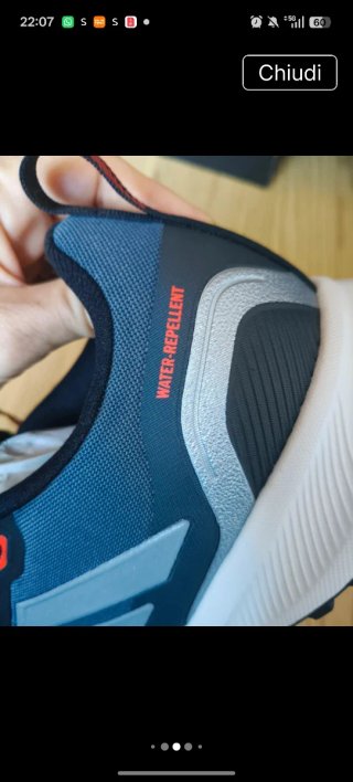 Scarpe Nike nuove uomo blu e bianche