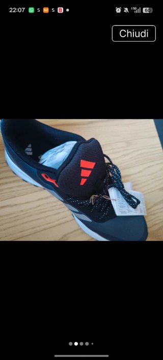 Scarpe Nike nuove uomo blu e bianche