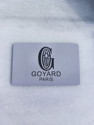 Portacartellini Goyard Verde