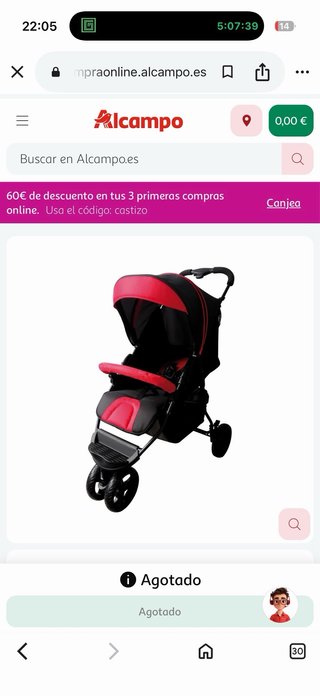 Silla de paseo Asalvo