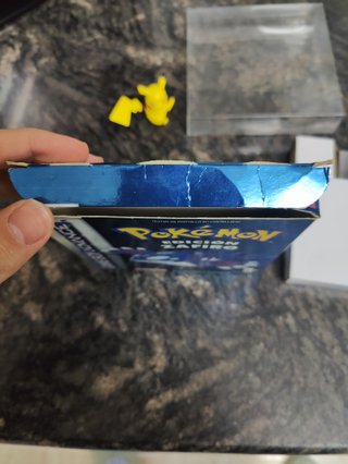 Caja y Manual Pokémon Zafiro Edición