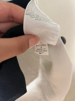 Polo Nike Colorblock Gris Negro Blanco Niño