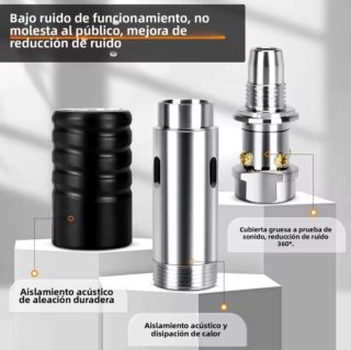 Pistola Remachadora Clavos Maletín