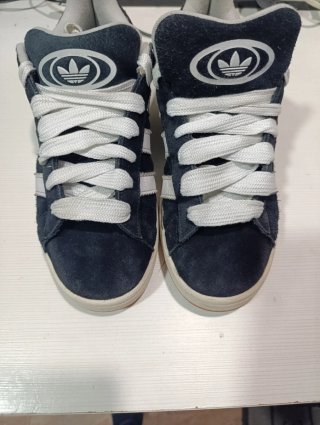 Adidas Campus,Originales Negras Blancas.