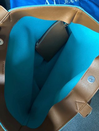 Borsa Armani Jeans marrone nuova
