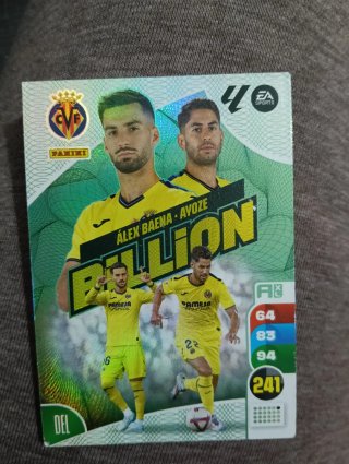 Carta Fútbol Panini Álex Baena Ayoze