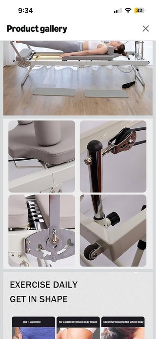 Reformer Pilates para casa