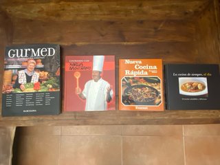 Lote libros de cocina