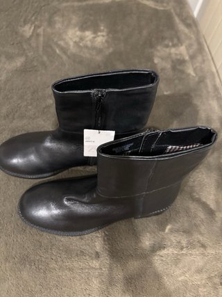 Botines Zara Negros Talla 40 Sin Estrenar