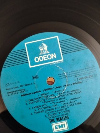 Vinilo LP The Beatles - Help! ¡Socorro!