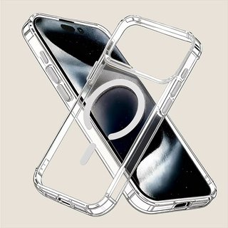 Funda Magnética Transparente iPhone 17 Pro Max