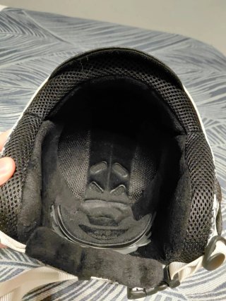 Casco Carrera Esquí/Snowboard Blanco