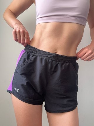 Shorts running Under Armour negros Talla XS