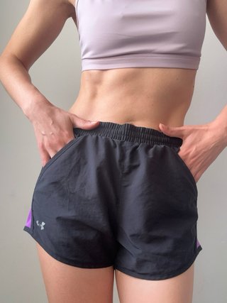 Shorts running Under Armour negros Talla XS