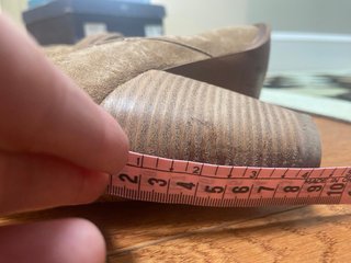 Botines piel serraje tacón