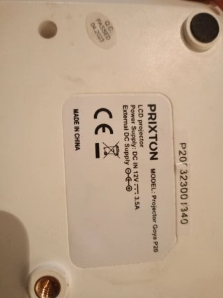 Proyector Prixton HD Blanco