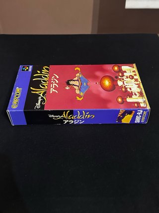 Aladdin Super Famicom Disney Capcom Japón