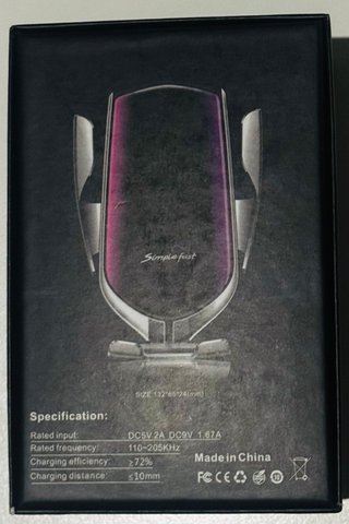 Cargador Inalámbrico Simplefast R2 Coche Silver