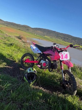 Pit Bike 125cc 4tm Motocross Rosa