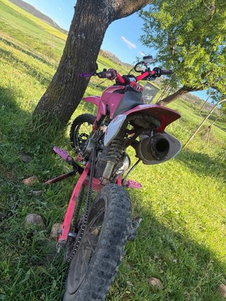 Pit Bike 125cc 4tm Motocross Rosa