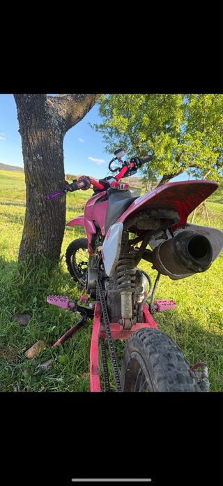 Pit Bike 125cc 4tm Motocross Rosa