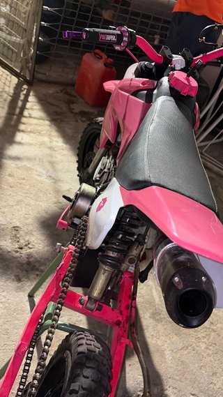 Pit Bike 125cc 4tm Motocross Rosa