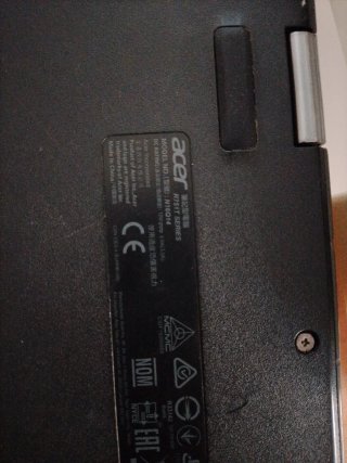 Acer Chromebook Negro
