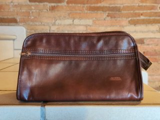 Neceser vintage unisex marrón
