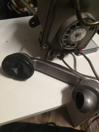 Telefono a muro anni '50