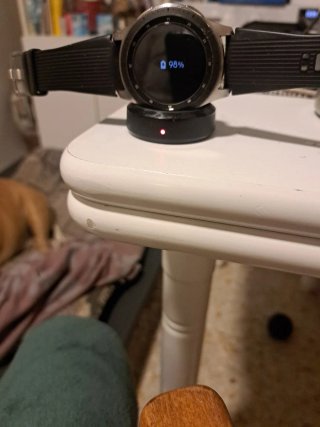 Samsung Galaxy Watch Plata/Negro