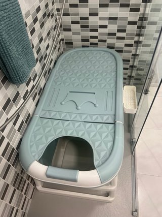 Bañera Plegable Portátil 128x62x52cm