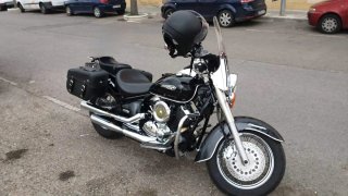Yamaha XVS 1100 Classic 2008 Negra
