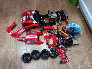 Piezas Lego Coche Ferrari Technic