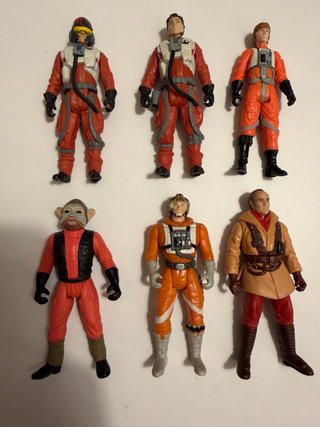 Lote 6 Figuras Star Wars